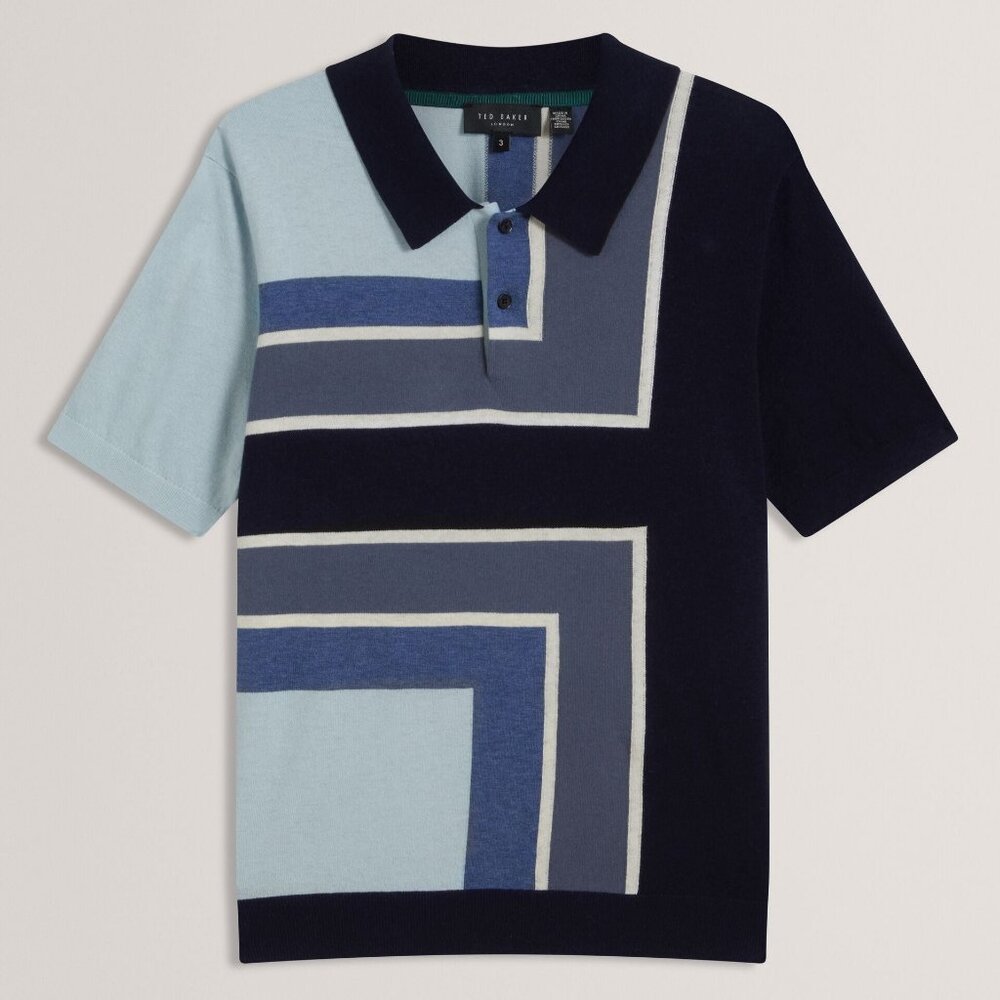 Ted Baker Ralfe Men's Short Sleeve Casual 2 Button shirt - Large (4) - NWT